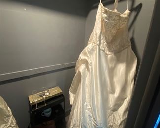 Princess gown wedding dress