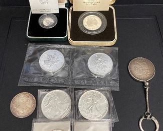 Silver coins