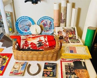 Vintage 1940s national geographics