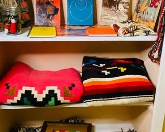Navajo rug, Mexican blankets