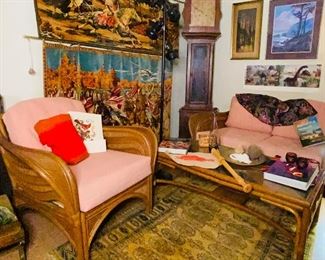 The conservatory features, beautiful antique and mid century mix of 
Items 