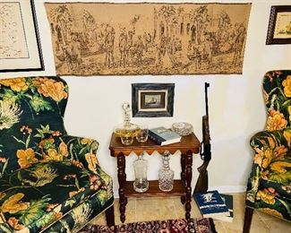 To antiques sepia tone  Persian tapestries