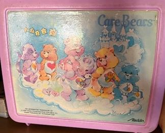 Aladdin - Vintage 1986 Pink Care Bears Lunch Box