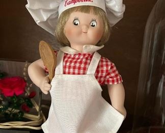 1996 Collectible Campbell's Kids Soup, Dancing Chef Doll