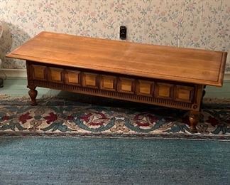 Beautifully Carved Coffee Table