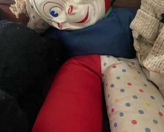 Vintage Clown Doll Circa 1940's