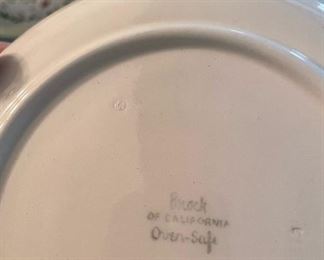 Brock Of California- Farmhouse/ Country Dinnerware Set