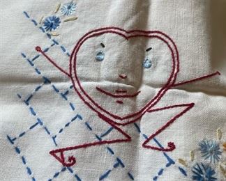 Handmade Embroidered Napkin