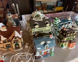 Christmas Villages with Lights