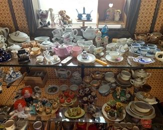 Assortment of Fine China, Toy China Sets