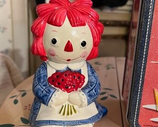 Fitz & Floyd Raggedy Ann 1972 Figurine