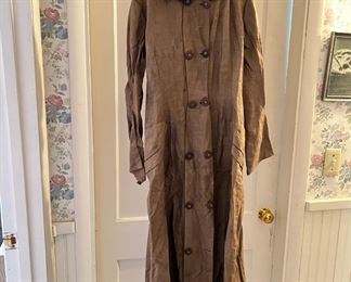 Handmade Victorian Era Duster Coat