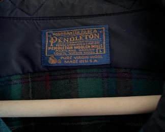 Pure Virgin Wool Pendleton Flannel