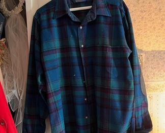 Pure Virgin Wool Pendleton Flannel