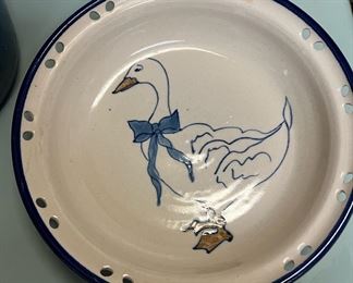Vintage Farmhouse Goose Bowl