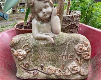 Outdoor Angel Decor