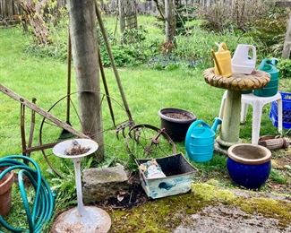 Gardening Tools, Water Can, Planters