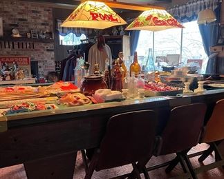 Pool Table, Pool Table Hanging Light, Coca Cola Themed