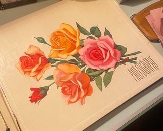 Vintage Floral Photo Album