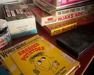 Vintage Games and Children's Books
