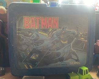 1991 Blue Batman Lunchbox