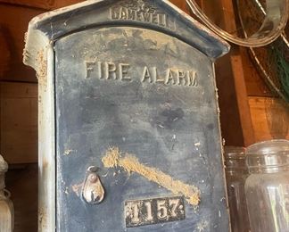 Antique Gamewell Fire Alarm Box