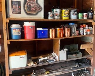 Variety of Coolers, Vintage Lil Oscar Cooler by Coleman, 5272