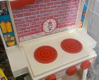 Vintage Raggedy Ann Stove 
