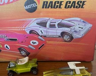 1969 Hot Wheels Redline Swinging Wing, 1968 Hot Wheels Redline Hot Heap Antifreeze