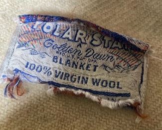 Vintage Four Stripe 100% Wool, Golden Dawn, Polar Star