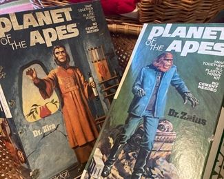 3 Planet of the Apes Model Kits