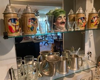 Variety of Steins