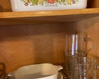 Three Vintage Corning Ware Baking Dishes - Spice of Life