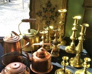 Collection of Copper and Brass