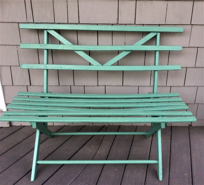 A Rustic Bench