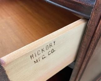 One Drawer Mahogany Nightstand by Hickory Manufacturing Co