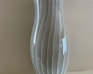 Pair of Blown Glass Vases