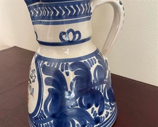 Catedral De Sevilla Ceramic Pitcher, Made in Spain