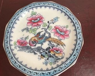 Chinoiserie Bird Plant Made by Losol Ware, Made in Shanghai