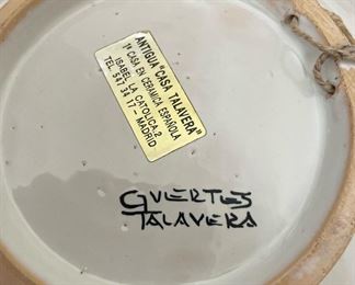 Three Guertes Talavera Hanging Wall Plates, Made in Mexico