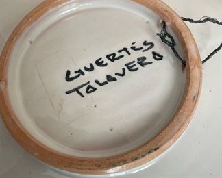 Guertes Talavera Hanging Wall Plates, Made in Mexico
