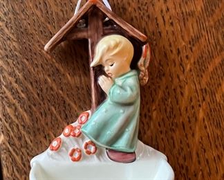 Hummel Praying Angel Wall Pocket