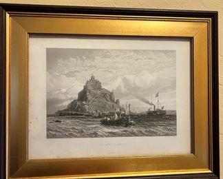 Framed Print of Le Mont St Michel