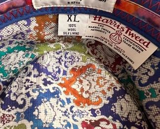 Robert Grahm Tweed Fedora, 100% Wool