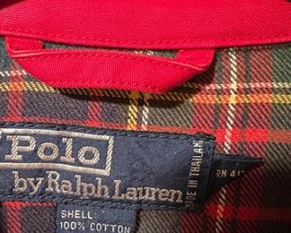 Red Bomber Jacket, Polo by Ralph Lauren