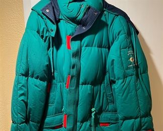 Turquoise Puffer Coat