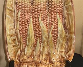 Corn On the Cob Plate, Made in Italy # 6992