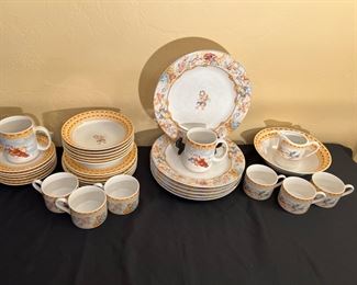 Cherubs Fitz and Floyd Dinnerware Set for 6