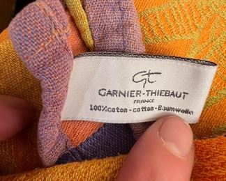 3 Garnier-Thiebaut Table Cloths