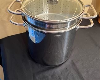 Kirkland Signature Stainless Steel, Pasta Stock Pot, Made in Korea